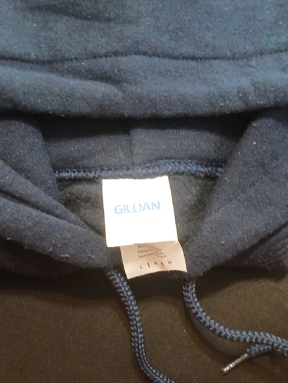 Gildan Dark Navy Pullover Hoodie